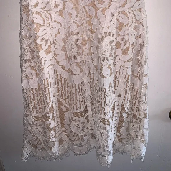 Lulu’s White Lace Dress - Picture 7 of 8